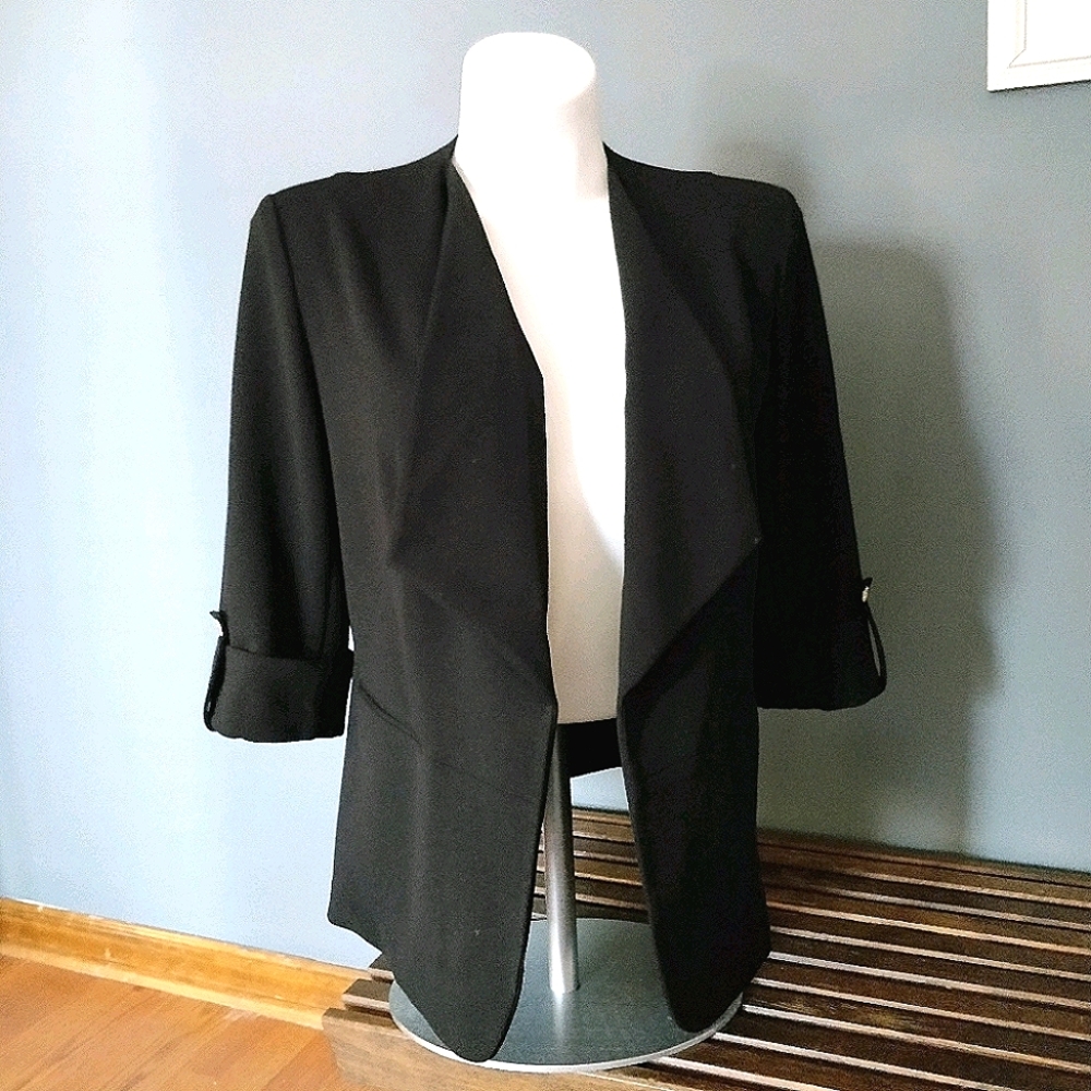 Anne Klein Stretchy 3/4 Sleeve Jacket